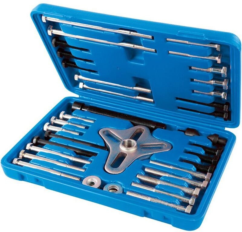 Jochabzieher mit Zubehör, 50-tlg. Satz 40–93 mm