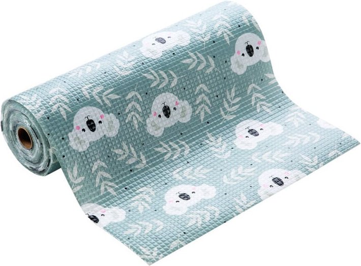 Aougo - Rutschfeste Schubladenbodenmatte, antibakterielle Kühlschrankmatte, nicht klebende Schubladenmatte, Anti-Schimme...