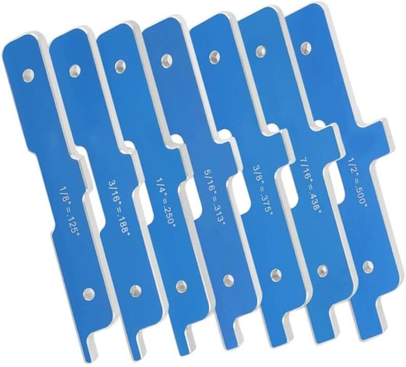 Router-Tischstangen-Setup, Präzisions-Aluminium-Router-Tischstangen-Setup für Schreiner, Bau, Holzbearbeitung, Heimwerke...