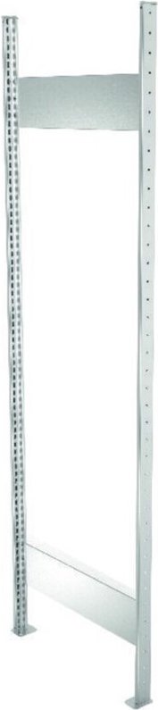 Ständerrahmen H2000xT400mm silber,verz - 200184120 - Meta