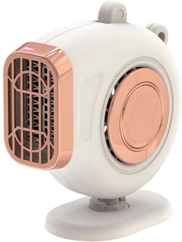 Cup-förmiger Auto-Heizungs-Warmluftventilator Elektrischer Ventilator Windschutzscheiben-Defogger Drehbarer Faltbarer De...