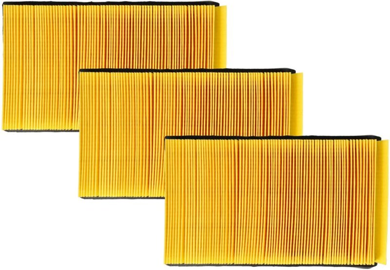 Filterset 3x Staubsaugerfilter Ersatz für Festo / Festool 456790, 456077 Filter für Staubsauger - Hauptfilter - Vhbw