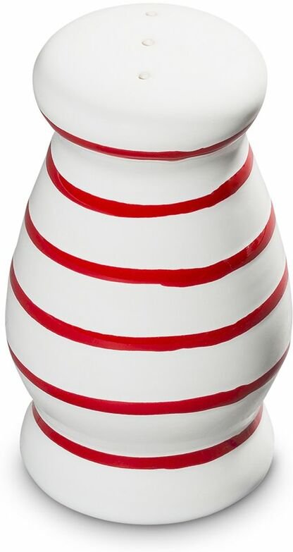 Thumbnail - Gmundner Keramik - Rotgeflammt, Pfefferstreuer bauchig