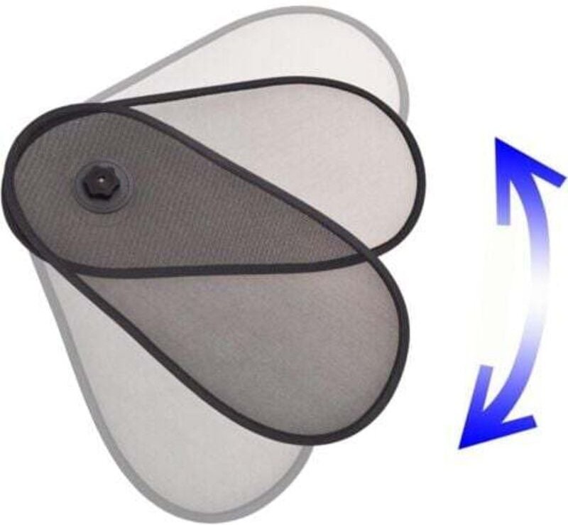 Jalleria - Sonnenschutz für Autofenster, reduziert Blendung an Seiten- und Frontscheiben