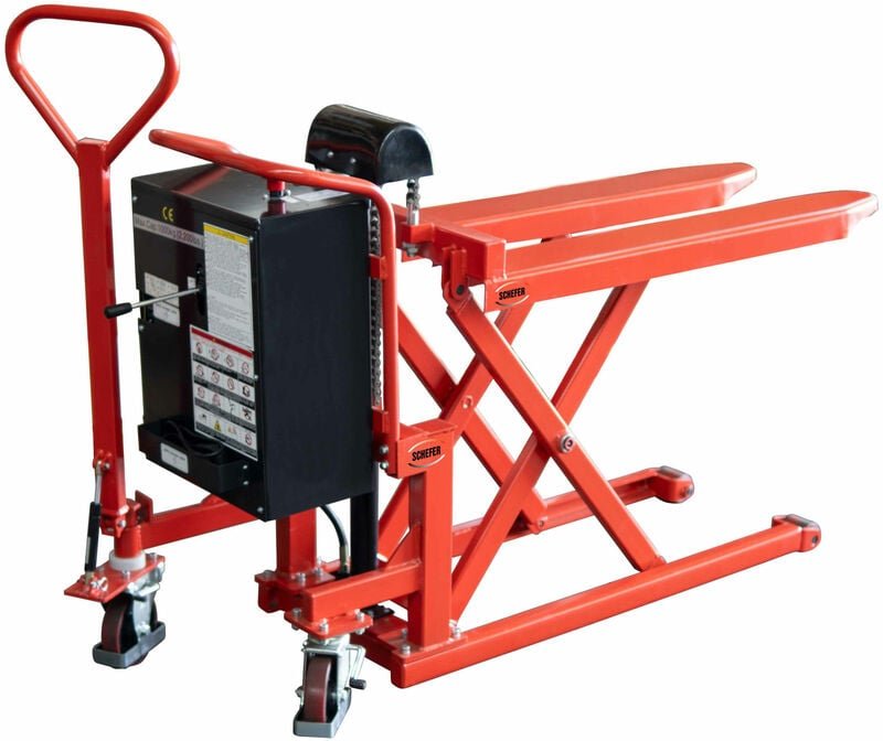 Thumbnail - Schefer Scherenhubwagen Plattformwagen PHE Premium Tragkraft 1000kg elektrisch