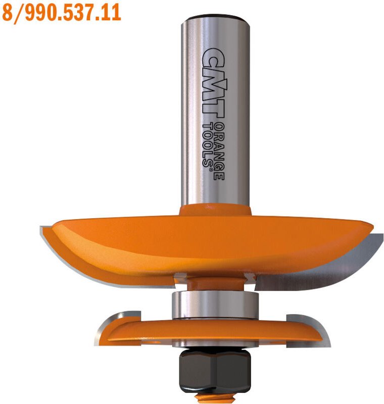 890.524.11 Türfräser mit Konterprofil HM S12.7 D=89X16