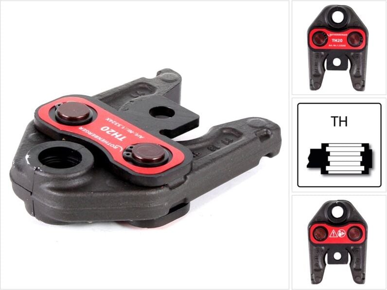 Pressbacken mit Presskontur th 20 mm - Rothenberger