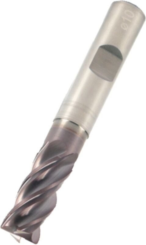 Hss Schaftfräser Z=3 lange Ausführung beschichtet 8 mm