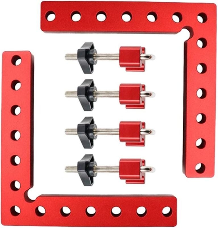 Thumbnail - 90-Grad-Positionierungswinkel, Eckklemme Typ L, Klemmwerkzeug für Zimmerleute (140 mm x 140 mm)