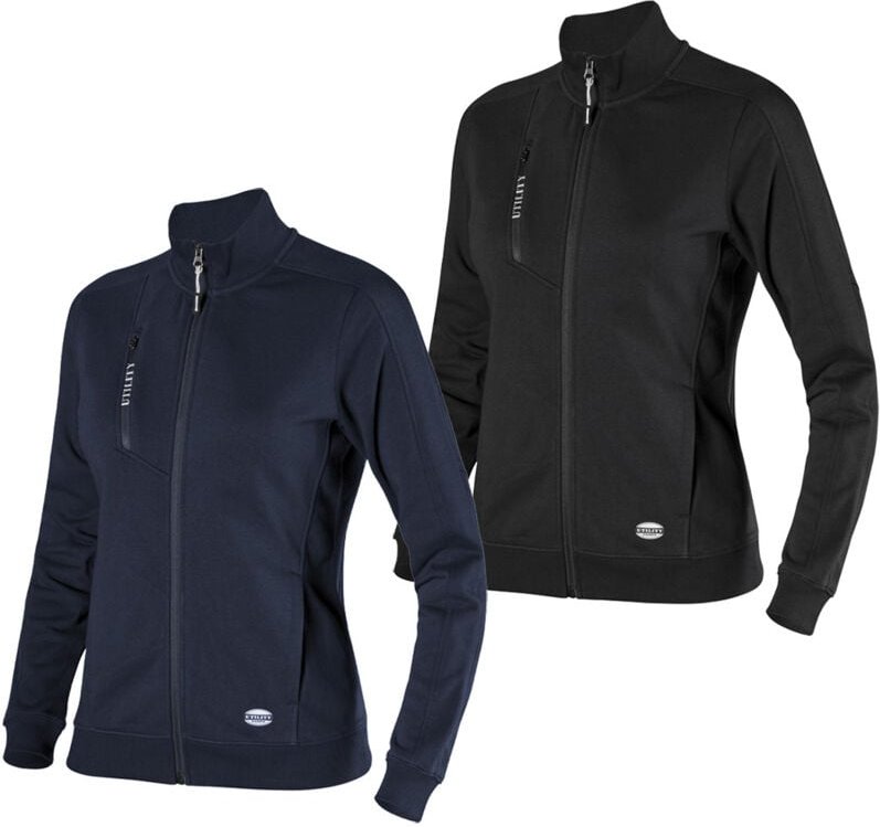 Sweatshirt fz Athena Arbeits-Sweatshirt für Damen - xl - Schwarze - Diadora