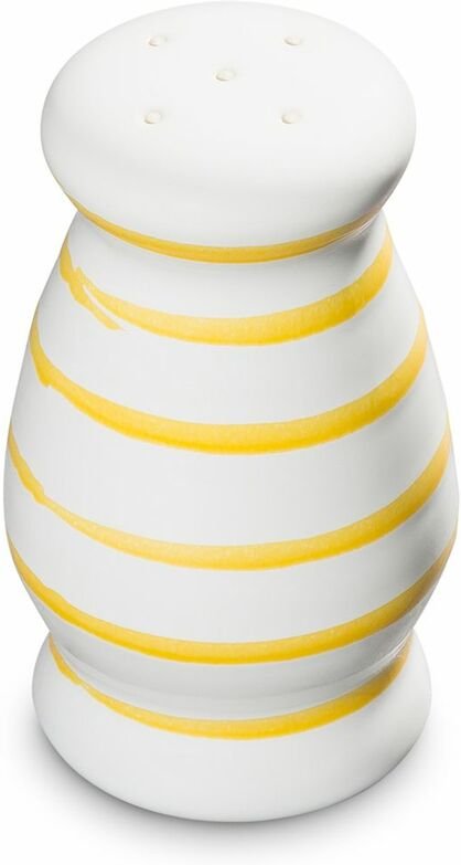 Gmundner Keramik - Gelbgeflammt, Salzstreuer bauchig