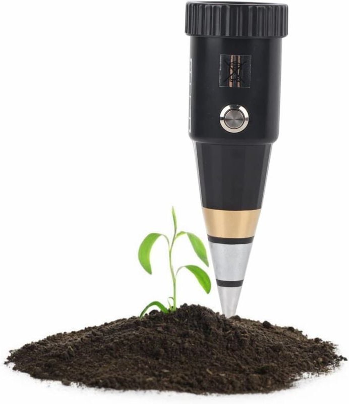 Bodenfeuchtigkeitsmessgerät für Pflanzen – 2-in-1-Bodentester mit Bodenfeuchtigkeitsmessgerät und Boden-pH-Messgerät –