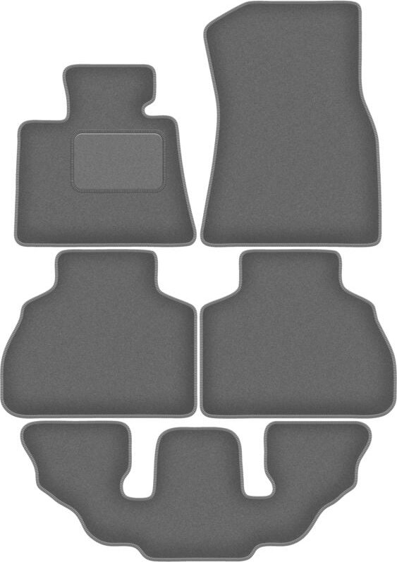 Graphit-Automatten für: BMW X7 G07 7-Sitzer (2019-2022)