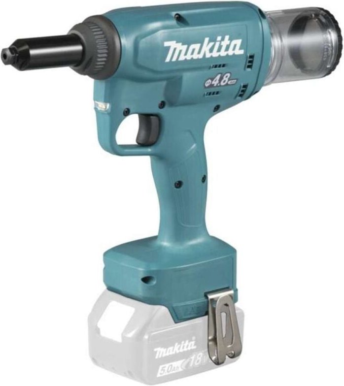 Makita - Nietmaschine 18 v Li-Ionen ø 4,8 mm Ohne Akku - DRV150ZJ