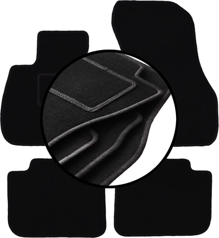 Komplettset Veloursmatten für: BMW X2 F39 SUV (2018-)