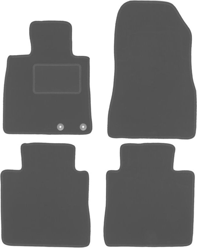 Graphit-Fußmatten für: Nissan Note II Fließheck (2012-)