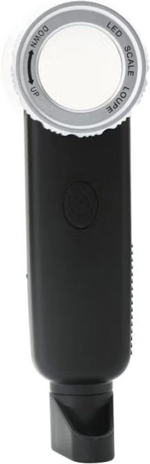 Bluedeer - Beleuchtete Lupe, 60-Fach über usb Wiederaufladbar, Beleuchtete Lupe mit 2-Farben-Beleuchtung, Einstellbare B...