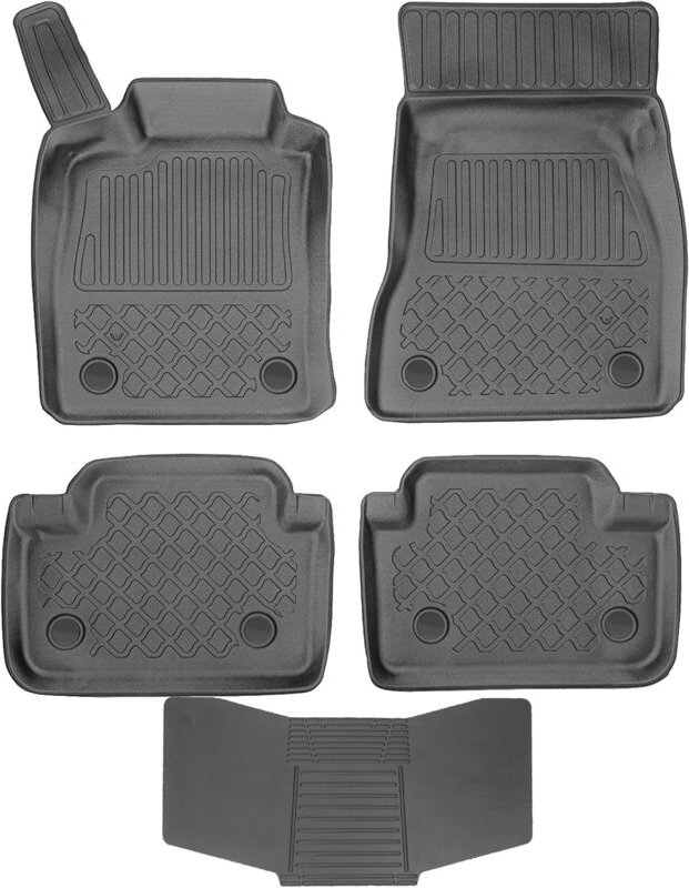 ARISTAR 603649 Matten + Bezug 251992 - BMW 5 G60 Limousine 2023- STOP. MONTAGE BMW (B5) vorne und hinten