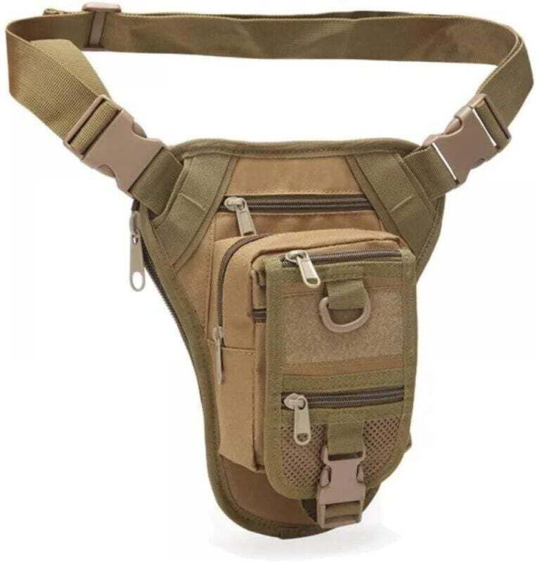 Odipie - Militärische taktische Beintasche für Männer und Frauen, Hüfttasche mit verstellbarem Riemen, Motorrad-Reittasc...