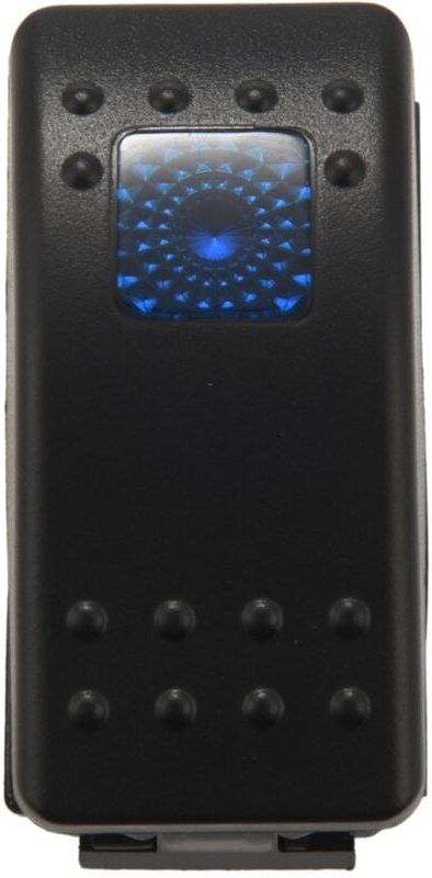 Thumbnail - Tlily - 12v 20 Ampere Wasserdichte Blaue led An / Aus Boot Marine spst 3P Wippschalter mit Licht
