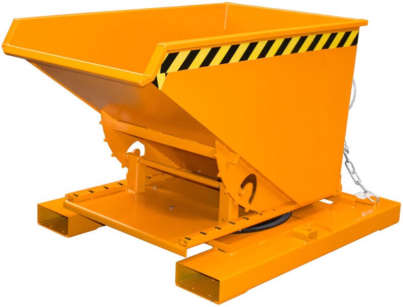 Bauer Kippbehälter 3S 300, lackiert, Gelborange