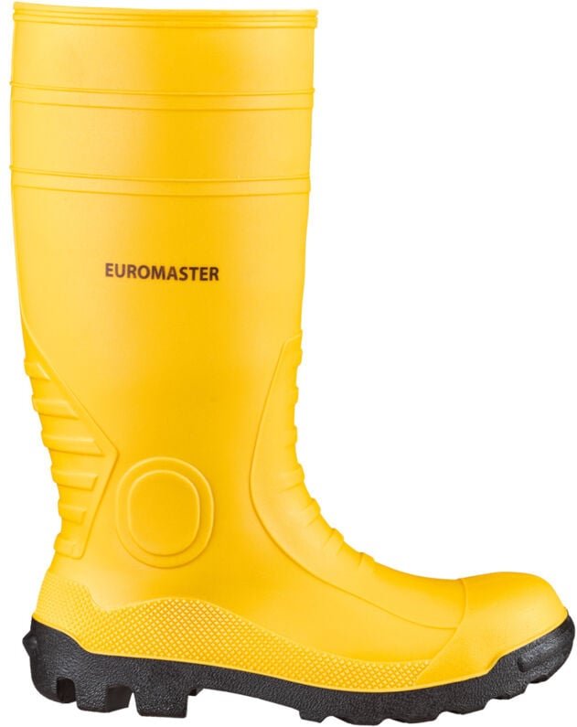 Gr .46 EUROMASTER - PVC-STIEFEL gelb EUROMASTER PVC safety boots