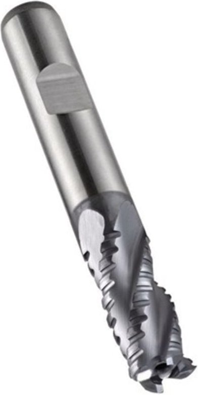 Dormer - Schaftfräser C413 din 844 k D.10mm Gesamt-L.72mm Schneiden-L.22mm hss-e TiCN