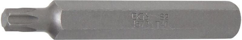 Bgs Technic - Bit Länge 75 mm Antrieb Außensechskant 10 mm (3/8') T-Profil (für Torx) T40