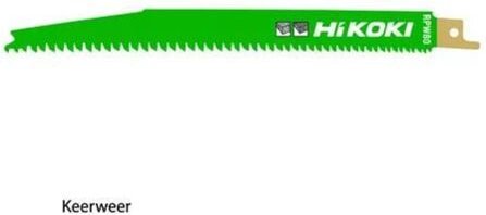 Hikoki 752033 Gerades Sägeblatt HCS 200 mm PVC 5 Stück