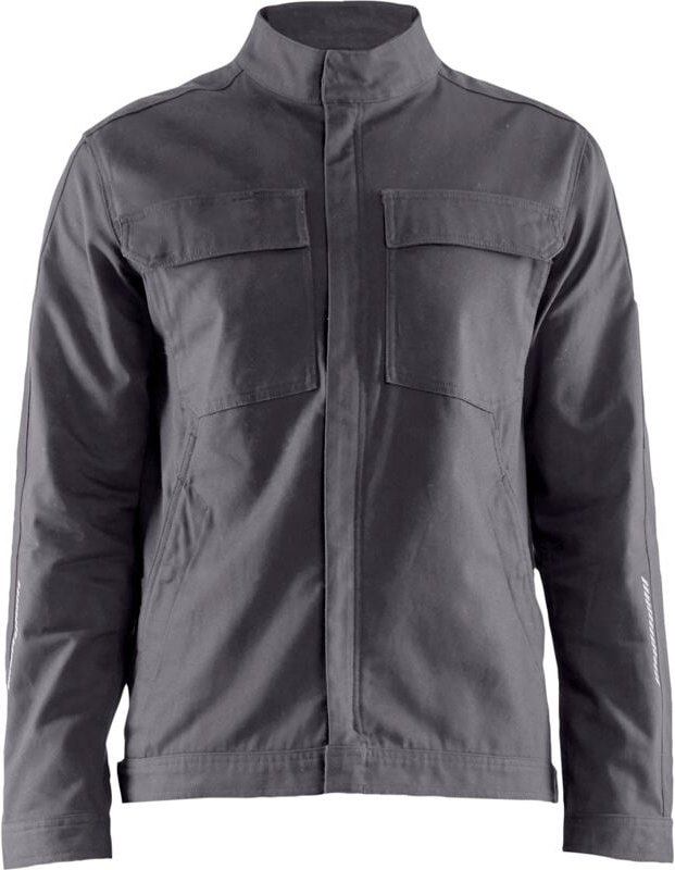 Arbeitsjacke Industrie Stretch 2D - Mittelgrau 5XL