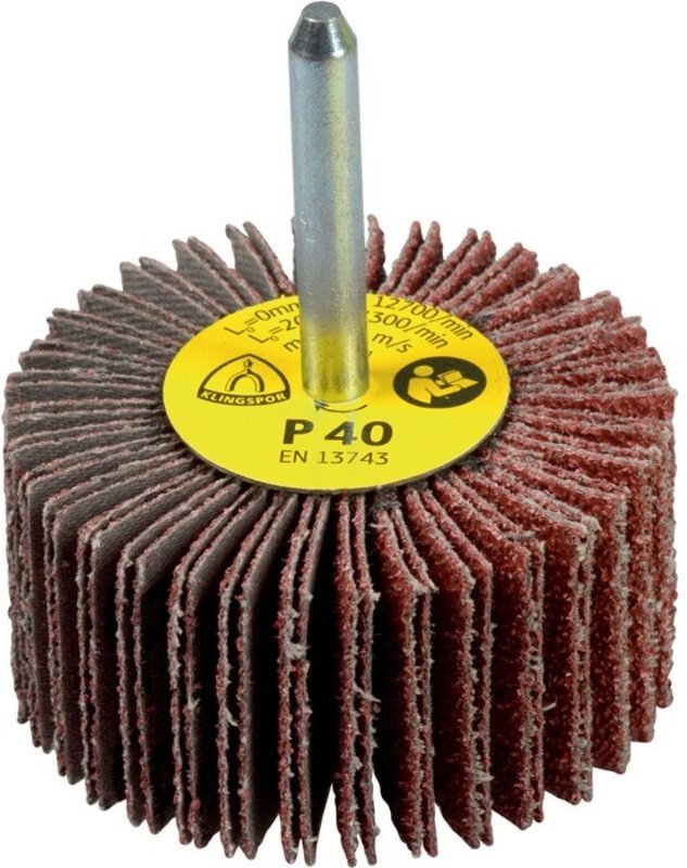 Schleifmopstifte km 613 40 x 15 x 6 mm Korn 60