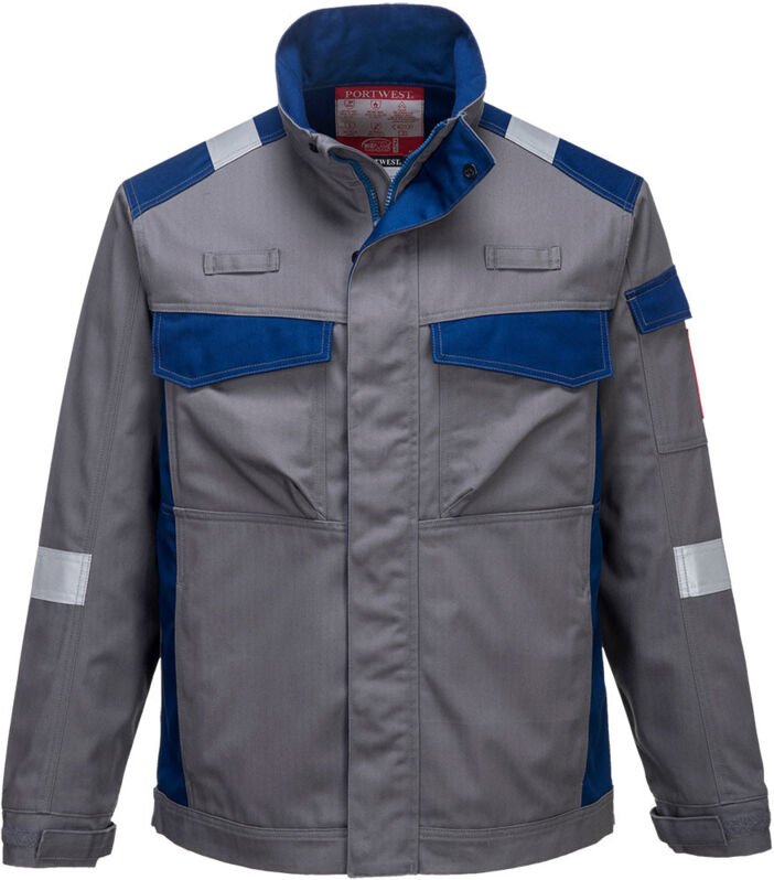 Portwest Multinorm Arbeitsjacke "Bizflame" Grau XXL