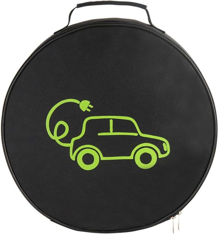 Aufbewahrungstasche für Elektroautokabel, ergonomische EV-Kabeltasche, Tragetasche für Elektroauto-Ladekabel, für Campin...