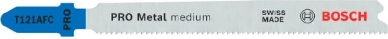 Pro Stichsägeblatt Metal medium T121AFC, 92 mm, 100-tlg. - Bosch