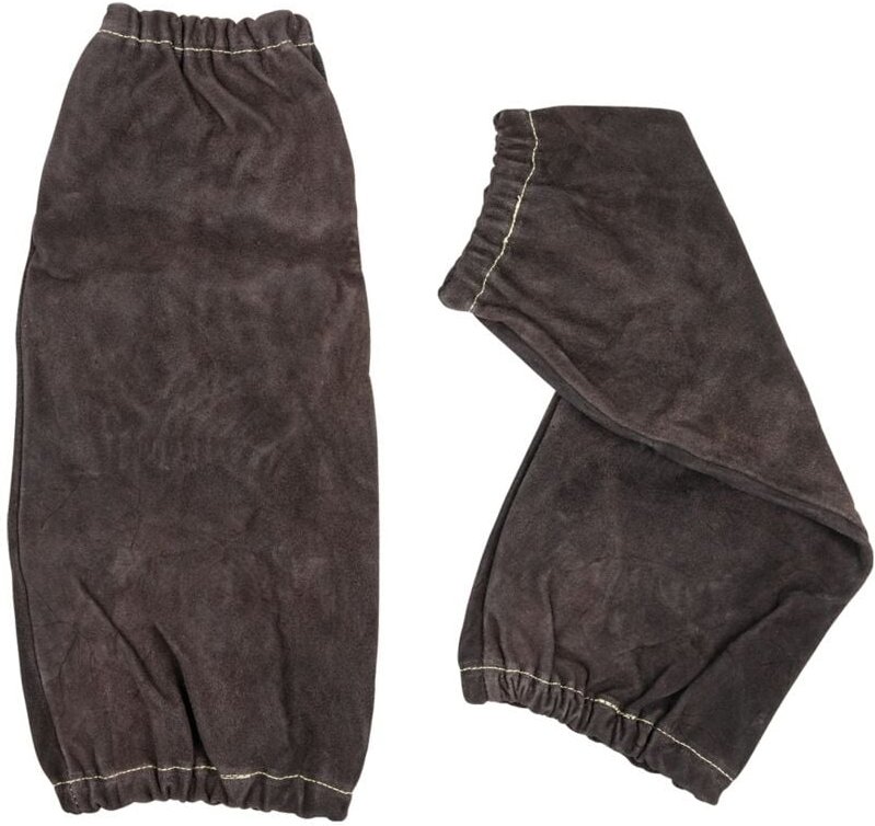 Thumbnail - Lederärmel, dunkelbraun, 2er Pack