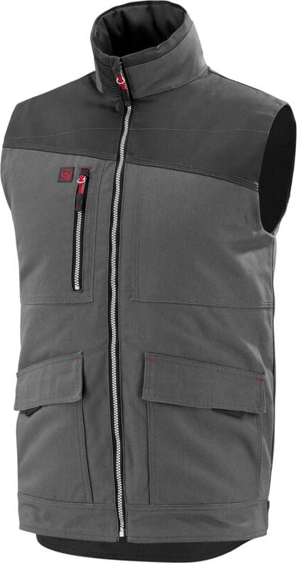 Bodywarmer Hammer Grau Stahl / Anthrazitgrau 3xl