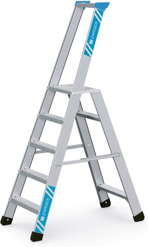 Zarges Stehleiter Seventec RC 5 Stufen