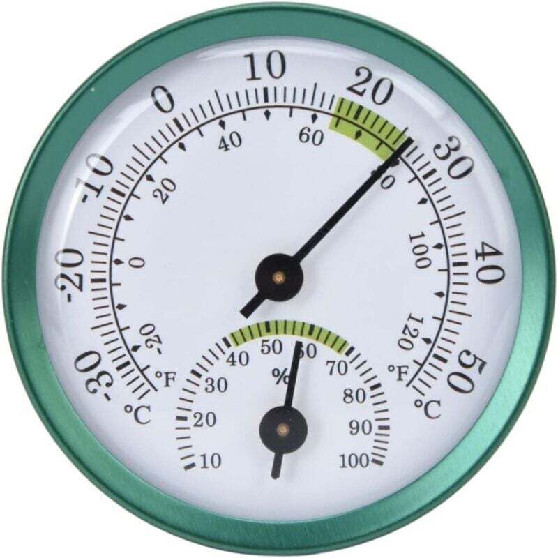 Odipie - Mini-Innenthermometer, Hygrometer-Thermometer, Innen-Raumtemperaturüberwachung, Gewächshaus-Thermometer, intell...