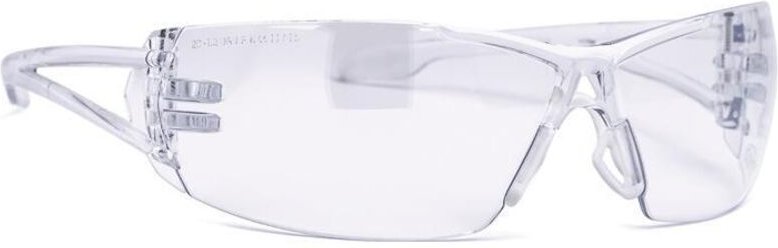 Schutzbrille Huntor EN 166 Fassung: Kristall, Scheibe: klar Polycarbonat