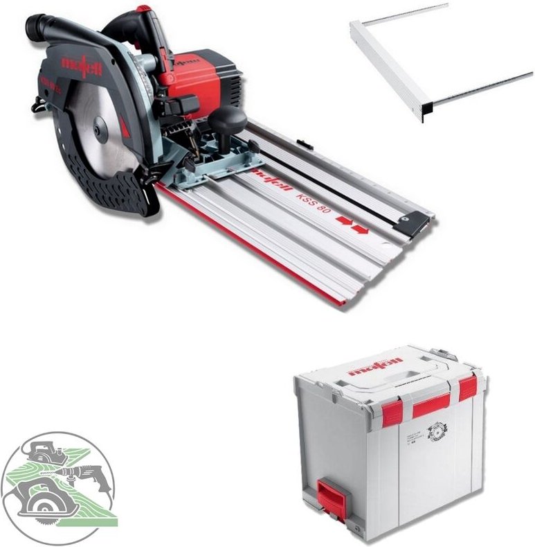 Kapp Sägesystem Handkreissäge kss 80 Ec/370 230 v 918501 + L-Max 095170 - Mafell