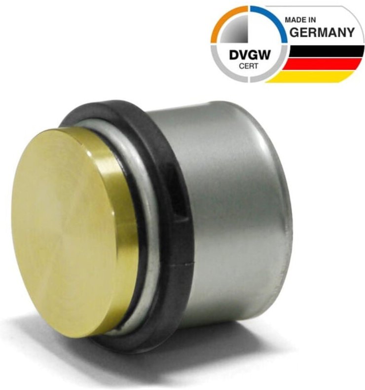 Thumbnail - Thpress Pressfitting Stopfen - Endkappe - Kappe mit th Kontur, Größe 20x2 - Sanpro