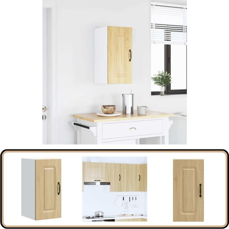 vidaXL Küchen-Hängeschrank Kalmar Sonoma-Eiche Holzwerkstoff