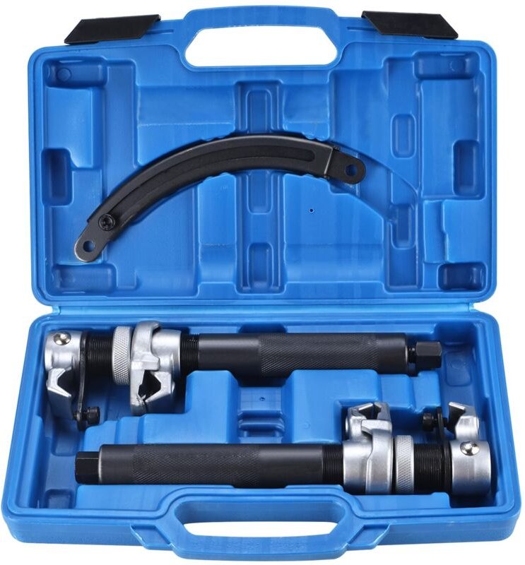 3-teiliges Federspanner-Set - Profi-Werkzeug für Autofedern - Tuning und Tieferlegung - Stoßdämpferspanner - Maximale Be...
