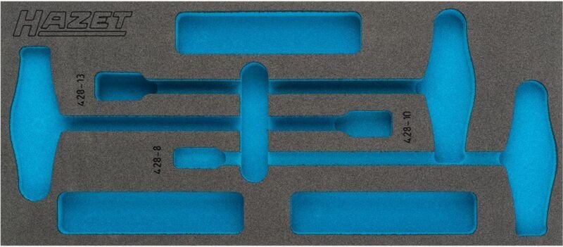 2-Komponenten Weichschaum-Einlage für Art.Nr. 163-382/3, 1/3+ (172 x 392 mm) - Hazet