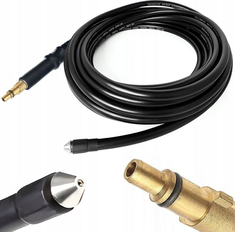 Kanalreinigungsschlauch 20 m kompatibel mit Nilfisk, Lavor, Stihl.