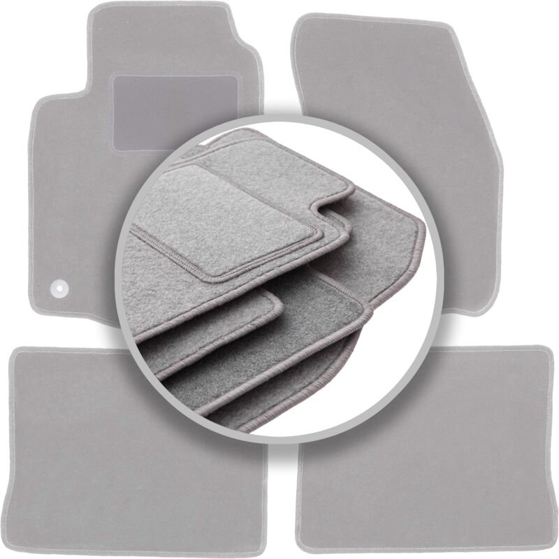 Graue Automatten für: Mitsubishi Colt V / CJO Fließheck (1996-2003)