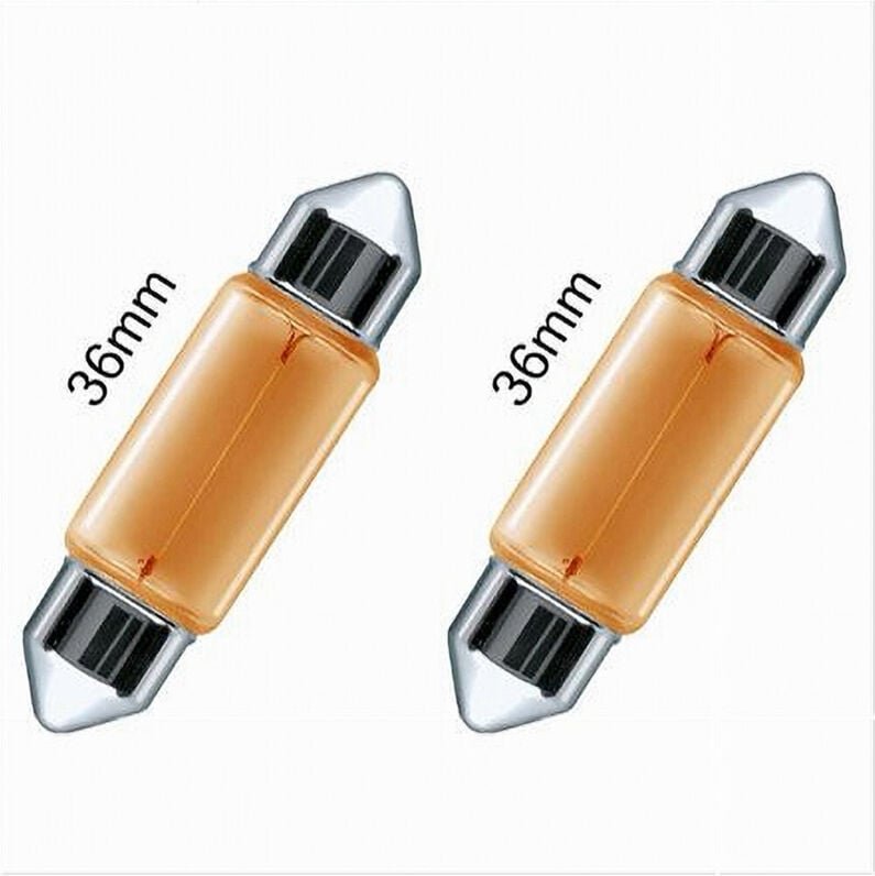 Thumbnail - Trade Shop Traesio - Trade Shop - SV8.5 36MM 12V 5W kein canbus auto positionslampen warmes licht halogen L-P143 -