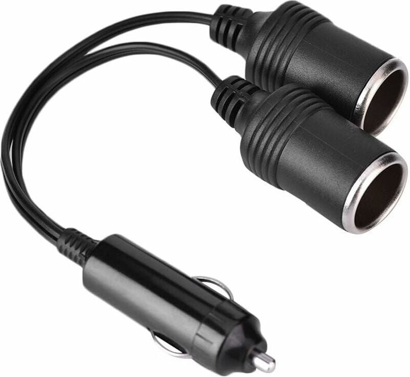 SNQ - Doppelter Zigarettenanzünder-Anschluss fürs Auto, 12-Volt-Zigarettenanzünder-Buchse, Autoladegerät, 2-Wege-Stecker...