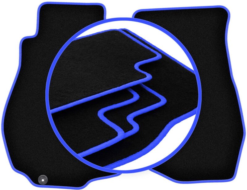 CARLUX-BLUE Autofußmatten für: Nissan 350Z Coupé (2003-2009)