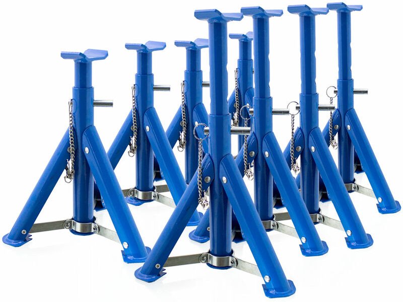 Bituxx - 3T Unterstellbock klappbar verstellbar Auto pkw Wagenheber Abstellböcke 3000kg (4 Paar)